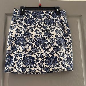 Ann Taylor Floral Mini Skirt